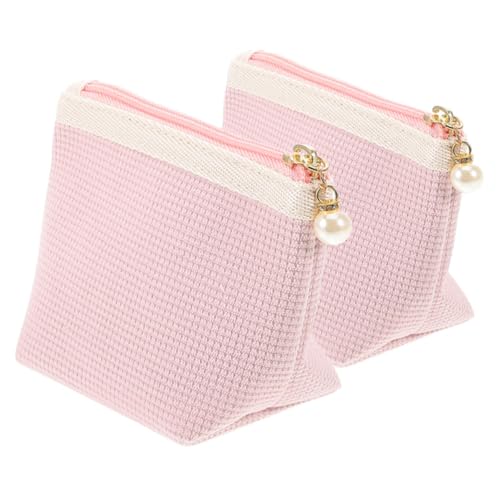 VICASKY 2stücke Schminktasche Für Damen Kleine Reisekosmetiktasche Make-up-Tasche Mit Organizer-Funktion Für Reisen Und Täglichen Gebrauch Leicht Und Tragbar von VICASKY