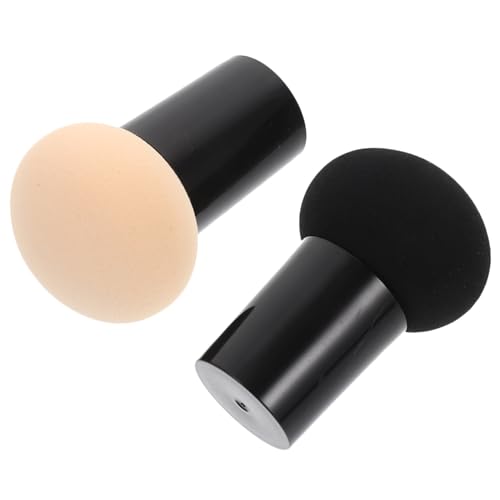 VICASKY 2 Stück Make Up Schwämme Kosmetik Pads für Feuchte und Trockene Anwendung für Foundation und Puder zur Haut Tragbar für Zuhause und Schönheitssalons von VICASKY