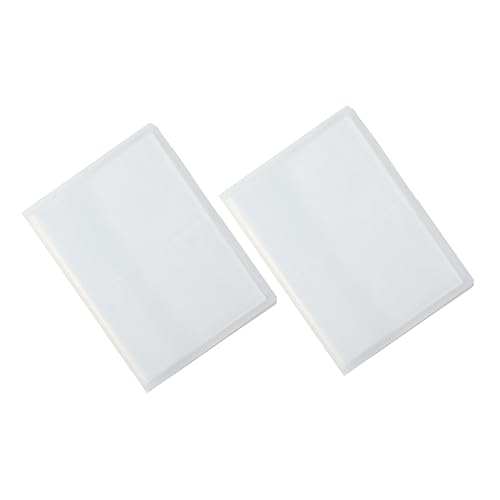 VICASKY 2stücke Nagelaufkleber-aufbewahrungsbuch Mit Fächern Transparentes Design Zum Anzeigen Und Lagern Tragbar Für Nailart-sticker Und Memo-zwecke von VICASKY