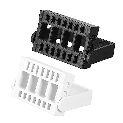 VICASKY 2 Stück Nagelbohrer Halter mit Fächern Maniküre Zubehör Organizer für Schleifköpfe Praktischer Nagelbohrer Bit Organizer von VICASKY