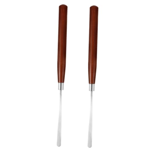 VICASKY 2 Stück Nagelkunst-klebestift Nagelwerkzeuge Für Die Maniküre Gelentferner Für Nägel Nagelhautschieber Unter Nagelreinigerwerkzeug Gel-nagellack Rostfreier Stahl Wiederverwendbar von VICASKY