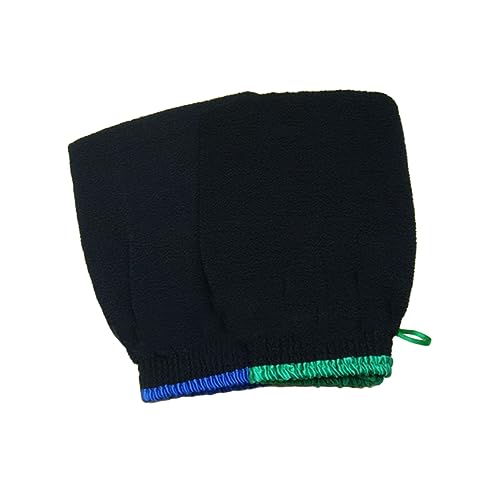 VICASKY 2 Stück Peelinghandschuhe für Bad Dusche Sauna Exfolierende Massagehandschuhe für Männer und Zufällige Farbe Hochstretchig Maschinenwaschbar Zufällige Farbe Zufällige Farbe von VICASKY