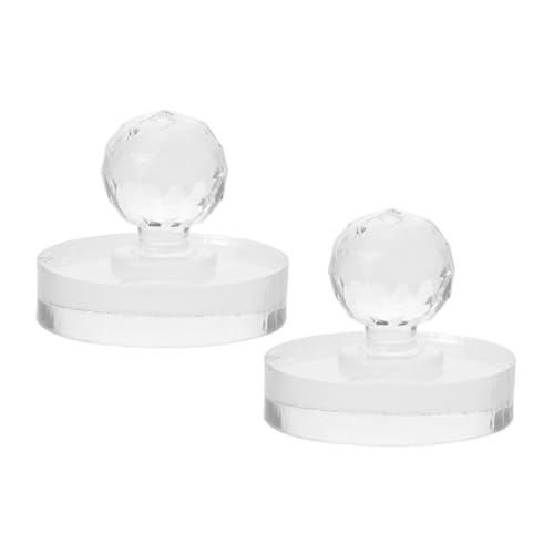 VICASKY 2stücke Lidschatten-presswerkzeug Stempel Für Gepressten Puder Diy-lidschatten-tool Magnetische Make-up-palette Leere Metallpfannen Reparaturwerkzeug Für Lidschattenpaletten von VICASKY