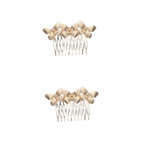 VICASKY 2 Stück Retro Haarkamm aus Robustem Legierungsmetall Tierförmiges Haarschmuck Accessoire Eleganter Brautschmuck für Hochzeit Feine Handwerkskunst Langlebiges Design Modisches von VICASKY
