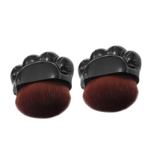 VICASKY 2 Stück Rougepinsel, Flacher Puderpinsel, Foundation-pinsel, Weicher Make-up-pinsel, Mischpinsel Für Frauen von VICASKY