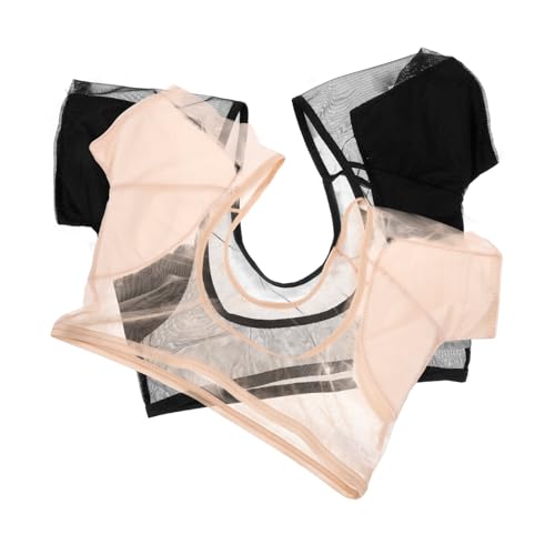 VICASKY 2stücke Schweißpads Für Damen Achseln Schweiß Unterhemd Pads Achsel Schweiß Pad Westen Aus Chinlon Material Atmungsaktiv Für Sommer Outdoor Aktivitäten Joggen Laufen Workout von VICASKY