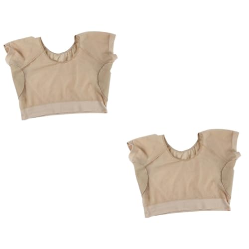 VICASKY 2 Stück Schweißpads Unter Den Achseln Schweiß-unterwäsche-weste Unterhemd Damen Sommertimen Arm Achselschweiß Achselpolster Für Damen Achselweste Trainieren Polyester (polyester) von VICASKY