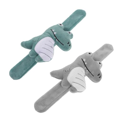 VICASKY 2 Stück Simuliertes Krokodilarmband Slap-bands Mit Tiermotiven Armband Tierschnapparmbänder Kinderparty Gefälligkeiten Animal-slap-armbänder Schlagarmband Stoff VICASKY 2 Stück Simuliertes Krokodilarmband Slap-bands Mit Tiermotiven Armband Tierschnapparmbänder Kinderparty Gefälligkeiten Animal-slap-armbänder Schlagarmband Stoff von VICASKY