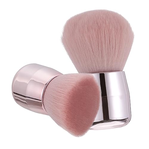 VICASKY 2 Stück Teiliges Make Up Pinsel Pilzform Foundation Puder Kosmetikpinsel Weiche Kunstfaser Zur Empfindlichen Haut Für Puder Mineral Make Up Tragbar von VICASKY