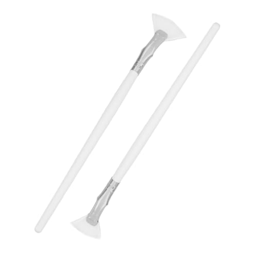 VICASKY 2stücke Pinsel Für Lidschatten Und Make-up Inklusive Rougepinsel Für Wangen Puderpinsel Für Losen Puder Und Kompaktpuder Sowie Kleiner Make-up-pinsel Für Damen von VICASKY