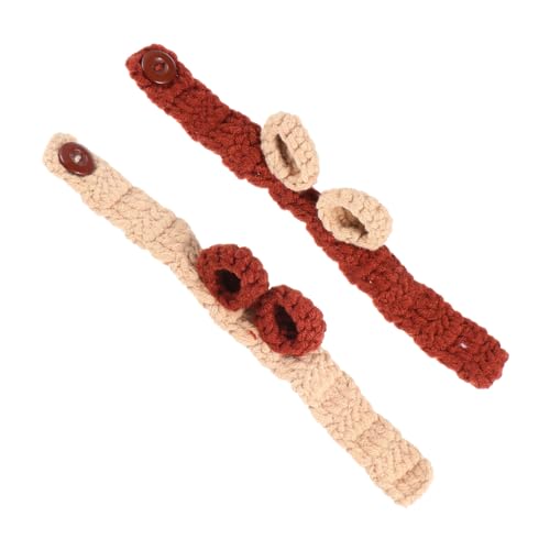 VICASKY 2stücke Kinderarmband Mit Entzündendem Tier-design Handgefertigt Aus Hochwertiger Wolle Robust Und Sicher Als Spielzeug Oder Für Junge Mädchen von VICASKY
