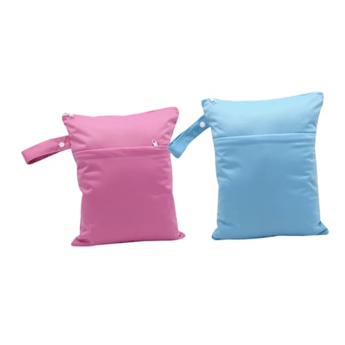 VICASKY Leichte Reise-wickeltasche Mit Reißverschluss Nasstasche Für Babyflaschen Windeln Tragbare Tasche von VICASKY