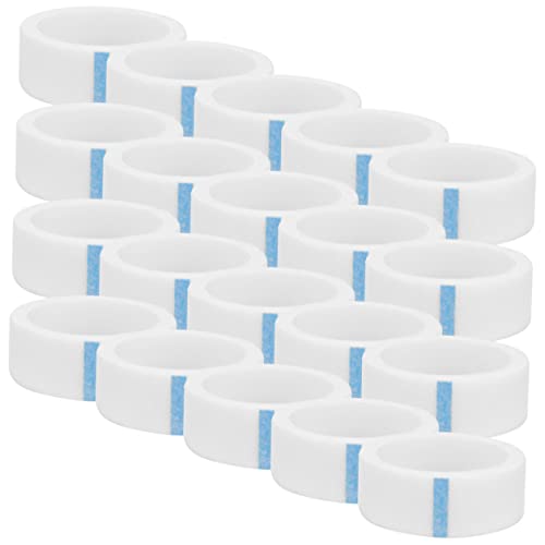 VICASKY 20 Rollen Eyelash Extensions Tape pro Rolle Atmungsaktive Wimpernklebe Bänder zur Haut für Makeup Salons und Wimpern Profis von VICASKY