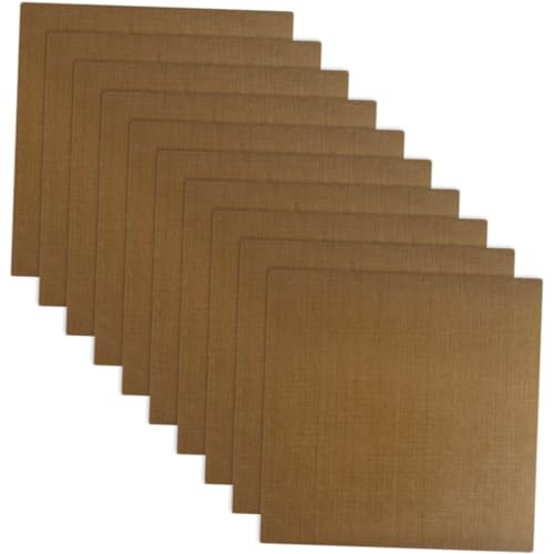 VICASKY 20 Stck. Wärmeisolationspflaster aus Perm-Eisen Begradigung Eisstockschießen hitzeschutz für haare Haarstyling Aufkleber Isolieraufkleber für den Lockenstab Haarglätter Aufkleber von VICASKY