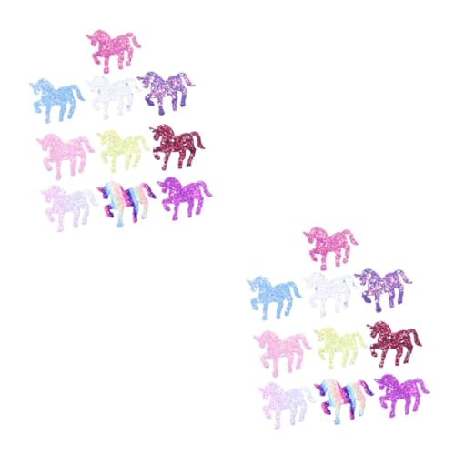 VICASKY 20 Stk vergoldete Haarspangen glitzernde Haarnadel Einhorn Kostümzubehör Pailletten Haarnadel kinder haarspangen haarspange kinder vergoldete Haarnadel Haarspangen für Mädchen von VICASKY