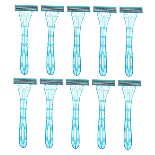 VICASKY 20stücke Einwegrasierer Edelstahlrasierer Für Männer Und Frauen Komfortabler Haarentfernungsrasierer Für Reisen Und Hotels von VICASKY