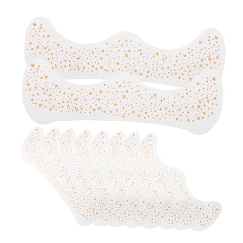 VICASKY 20 Stück Gesichts- -make-up-aufkleber Glitzer- -gesichtstattoo Make-up-patches Temporäre Tattoo- Gesichts-make-up-pflaster Papier VICASKY 20 Stück Gesichts- -make-up-aufkleber Glitzer- -gesichtstattoo Make-up-patches Temporäre Tattoo- Gesichts-make-up-pflaster Papier von VICASKY