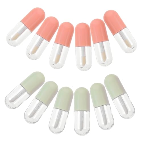 VICASKY 20 Stück Lipgloss Leere Tube Behälter Balsam Farbtöne Röhren Multipack Lipgloss-Tube für Damen Lipgloss-Tube nachfüllbar Lipgloss-Flasche DIY Lipgloss Tube Plastik von VICASKY