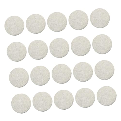 VICASKY 20 Stück Makeup entferner Luffa-Pads für das Gesicht Gesichtsreinigungstücher Gesichts- Make-up-Entferner-Puff frauen reinigungspads Gesichtszubehör Yellow von VICASKY