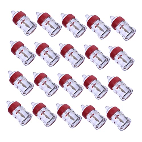 VICASKY 20 Stück Mini Klare Lipgloss Röhrchen Leere Lip Balm Behälter für DIY Lippenstiftproben Praktisch Wiederverwendbar für Anfänger und Tägliche Anwendung von VICASKY