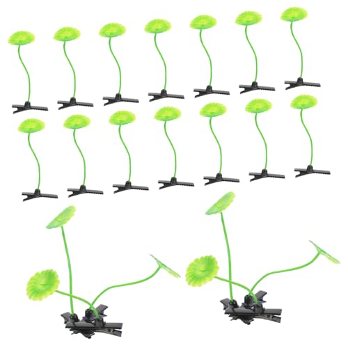 VICASKY 20stücke Lotusblatt Haarnadeln Für Mädchen Haarspangen Süße Haaraccessoires Kleine Haarspangen Kawaii Haarnadel Für Dünnes Haar Für Mädchen Pflanzen Haar Clips Simulation von VICASKY