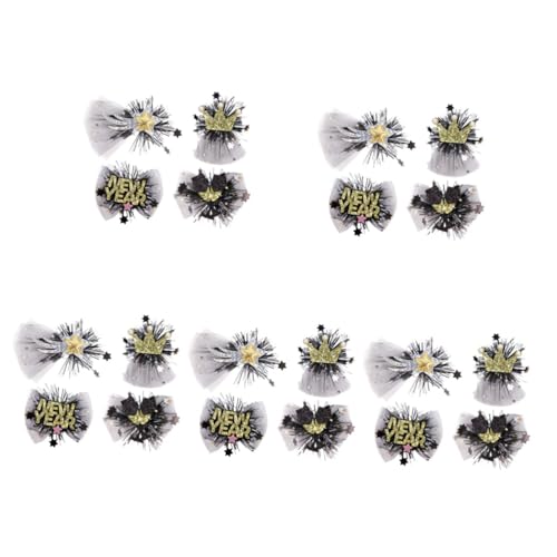 VICASKY 20 Stück Teiliges Haarspangen Neujahrsfest Frühling Festival Haarschmuck Langlebig Auffällig Modisch für Alltag Party Cosplay von VICASKY