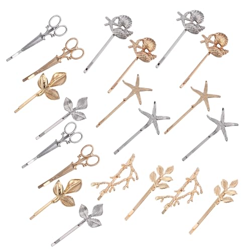 VICASKY 20 Stück Teiliges Metall Haarspangen Haarnadeln aus Hochwertigem Legierungsmaterial für Damen für Hochzeiten Partys und Alltag von VICASKY