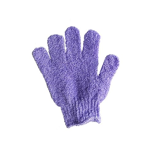 VICASKY 20 Stück Teiliges Peeling Handschuh für Dusche und Bad Sanfte Exfolierende Waschhandschuhe mit Fünf Fingern Geeignet für Frauen Männer und Farblich Sortiert Zufällige Farbe von VICASKY