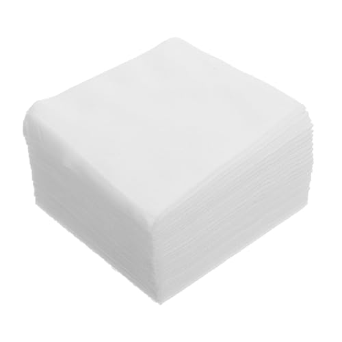 VICASKY 200stücke Gesichtsreinigungspads Sanfte Make-up Entferner Aus Vliesstoff Für Effektive Gesichtsreinigung Und Nagellackentfernung Für Unterwegs von VICASKY