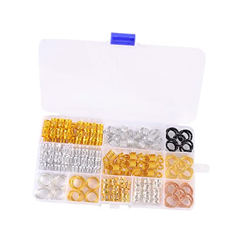 VICASKY 200 Stück Metallrohr- Haarschmuck Dreadlocks Haarmanschetten Set Stilvolle Accessoires Für Partys Tänze Und VICASKY 200 Stück Metallrohr- Haarschmuck Dreadlocks Haarmanschetten Set Stilvolle Accessoires Für Partys Tänze Und von VICASKY