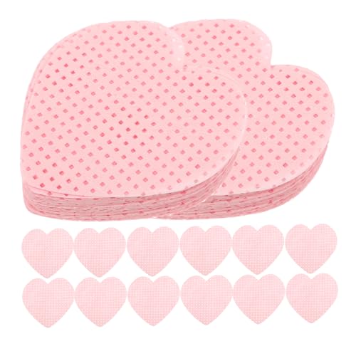 VICASKY 200Blätter Fusselfreie Nagelwischtücher Herzförmige Make Up Entferner Tücher für Nagelpflege Auffälligem von VICASKY