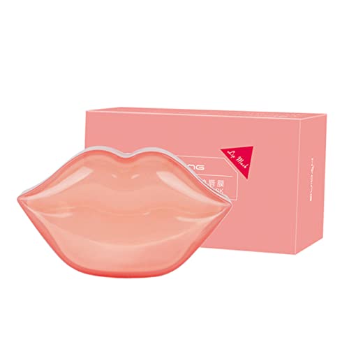 VICASKY 20Stücke Lippenmasken Patch Feuchtigkeitsspendende Essenz Für Intensive Lippenpflege Und Sanfte Peelingwirkung Für Trockene Und Rissige Lippenpflege von VICASKY