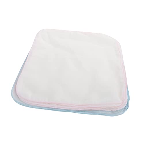 VICASKY 20stücke Baumwoll-waschlappen Für Junge Mädchen Wiederverwendbare Saliva-tücher Umweltfreundliche -handtücher Füttern Wickeln Und Reinigen Von Neugeborenen von VICASKY