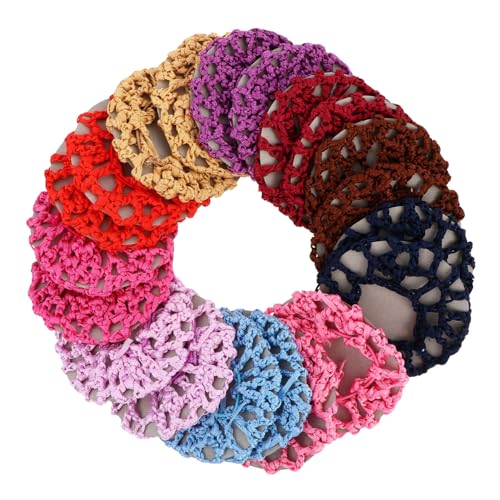 VICASKY 20 Stück Haar Dutt Netz Abdeckung Elastisches Gewebtes Haarnetz Für Ballett Tanzen Und Skating Vielseitig Einsetzbar Für Damen Sicher Und Modisch von VICASKY