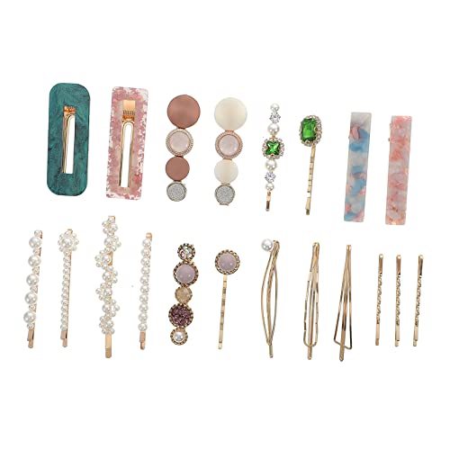 VICASKY 20stücke Perle Haarnadel Acryl Haar Barrettes Einfache Haar Clip Frauen Zubehör Perlen Für Mädchen Und Frauen Perlen Accessoires von VICASKY
