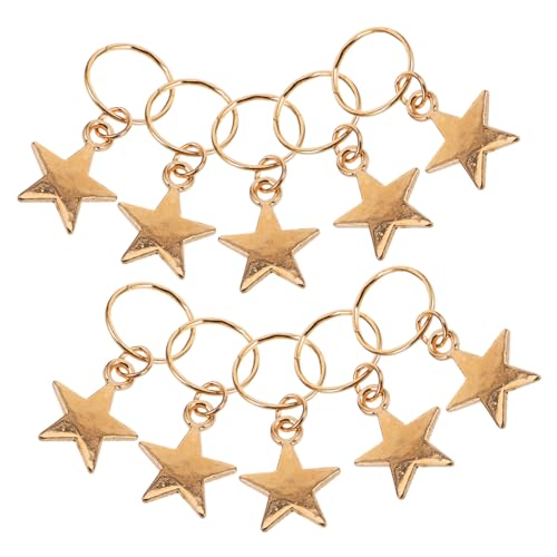 VICASKY 20stücke Sternanhänger Aus Legierung Haarschmuck-clips Für Frauen Vielseitig Einsetzbar Für Diy Und Dekoration Langlebiges von VICASKY