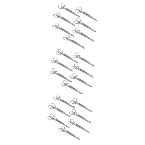 VICASKY 21 Teiliges Haarscheren Haarklammern Damen Haarschmuck Vintage Haarklammern Styling Zubehör für Alltag und Festlichkeiten Silberfarben von VICASKY