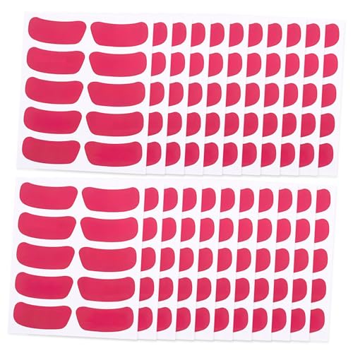 VICASKY 22 Blatt Sport Augenstreifen Selbstklebend PVC Wasserfeste Schreibbare Eye Aufkleber für Fußball Baseball Softball Atmungsaktiv Hautfreundlich Langlebig für Sportaktivitäten von VICASKY