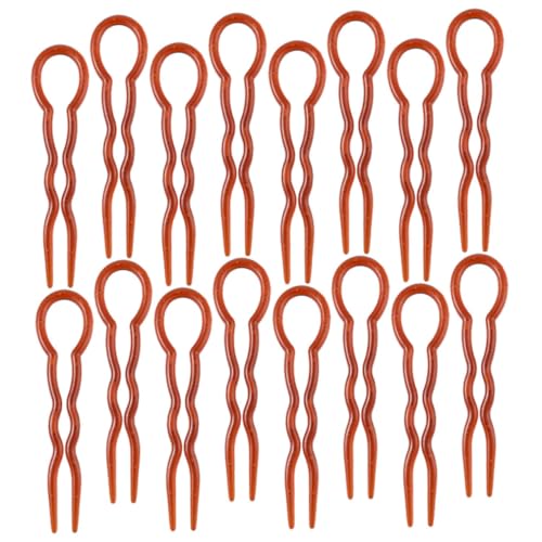 VICASKY 24stücke U-förmige Haarnadeln Haarstäbe Brötchen Haarnadeln Für Damen Hochsteckfrisur Haar Styling Werkzeuge Minimalistische Haargabeln von VICASKY