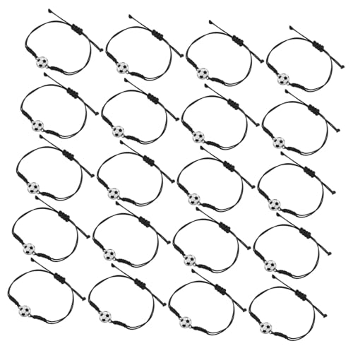 VICASKY 24stücke Fußballarmbänder Für Damen Sportarmband Aus Robustem Legierung Geflochtene Seilarmbänder Verstellbare Armbänder Für Sportbegeisterte Als Gastgeschenke Für VICASKY 24stücke Fußballarmbänder Für Damen Sportarmband Aus Robustem Legierung Geflochtene Seilarmbänder Verstellbare Armbänder Für Sportbegeisterte Als Gastgeschenke Für von VICASKY