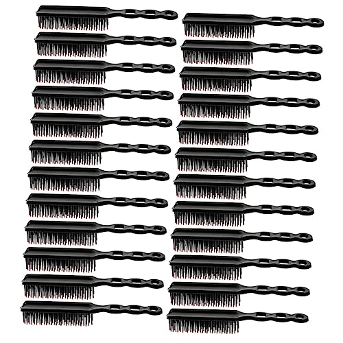 VICASKY 24 Stück Haarmassage Kämme Für Damen Tragbare Antistatische Friseurkämme Leicht Und Kompakt Kopfhautmassagegeräte Für Lockiges Haar Geeignet Für Reisen von VICASKY