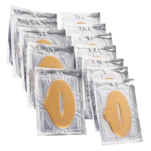 VICASKY Feuchtigkeitsspendende Lippenmasken 25 Stück Peeling Lippenpflegezubehör Gel Lippenmasken Für Trockene Lippen Tragbare Lippenmaske Für Frauen Lippenpflegebedarf Für Hause von VICASKY