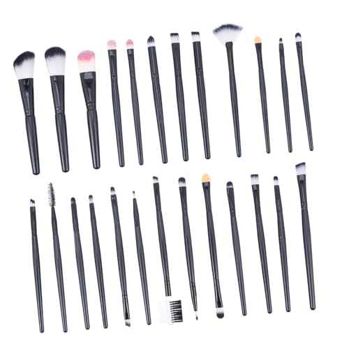 VICASKY 25 Stück Teiliges Makeup Pinsel aus Künstlichen Fasern für Gesichtsmakeup für Anfänger und Profis für Lidschatten Concealer und Foundation von VICASKY