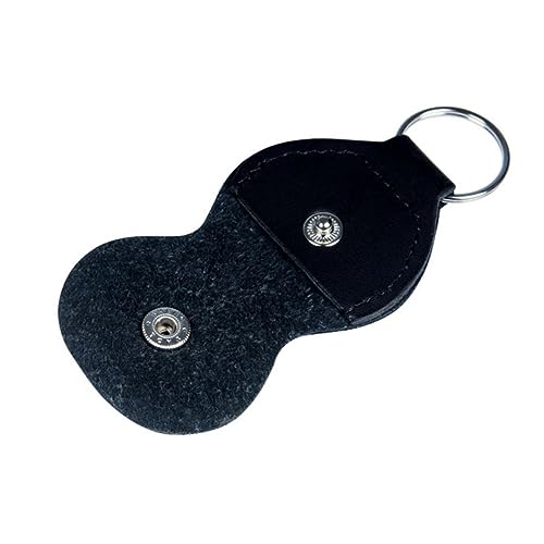 VICASKY 2St Plektrumhalter Gitarren-Plektrum-Schlag Gitarren-Bass-Picks Plektrum Anhänger Plektrenhalter Gitarrenplektrum Organizer Gitarrenplektrum Etui Halter für gitarrenpickel Black von VICASKY