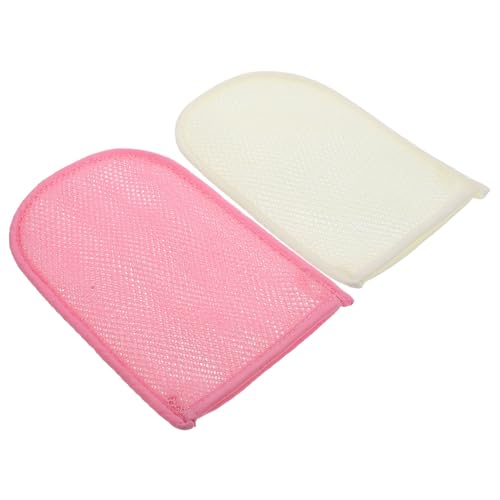 VICASKY Peeling Handschuhe 2 Stück Badehandschuhe für Körper Peeling Duschhandschuhe Hautfreundlich für Männer und Frauen von VICASKY