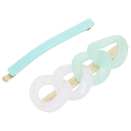 VICASKY 2Stücke Gradient Haarspangen Haarklammern für Damen Haaraccessoires für Perfekter Haarschmuck zur Verbesserung Ihres Stils von VICASKY