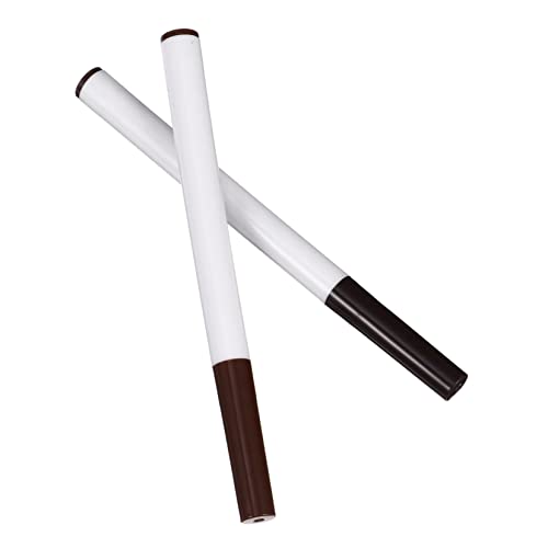 VICASKY 2stücke Wasserdichter Augenbrauenstift Pack Langanhaltend Natürliche Augenbrauen Bleistift Kompakt Und Praktisch Für Täglichen Gebrauch von VICASKY