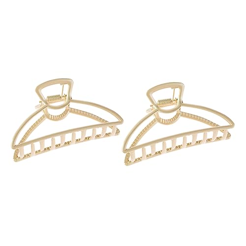 VICASKY 2stücke Damen Große Haar Klaue Klammern Stilvolle Haar Klaue Clips Clips Aus Legierung Für Täglichen Gebrauch von VICASKY