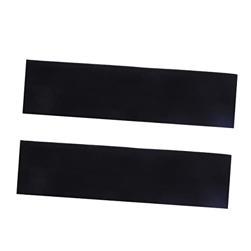 VICASKY 2stücke Schwarzes Stirnband Für Sport Und Yoga Breites Elastisches Haarband Schwitzen Schützen Und Dekorieren von VICASKY