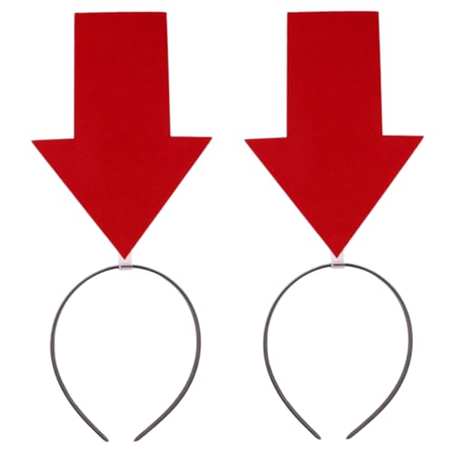 VICASKY 2pcs Gruppenkostüm Erwachsene Haarreifen Haarreif Hinterkopf 6 Stk Stirnband mit Pfeilspitze Cosplay Haar Reifen VICASKY 2pcs Gruppenkostüm Erwachsene Haarreifen Haarreif Hinterkopf 6 Stk Stirnband mit Pfeilspitze Cosplay Haar Reifen von VICASKY